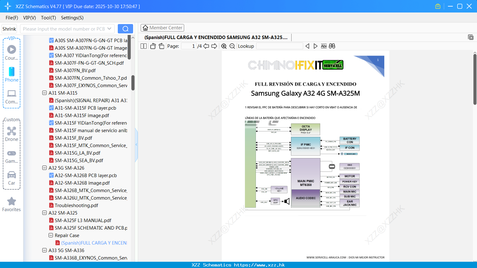 (Spanish)FULL CARGA Y ENCENDIDO SAMSUNG A32 SM-A325